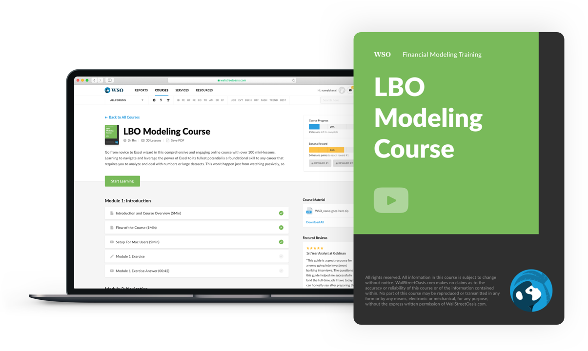 LBO Modeling Overview